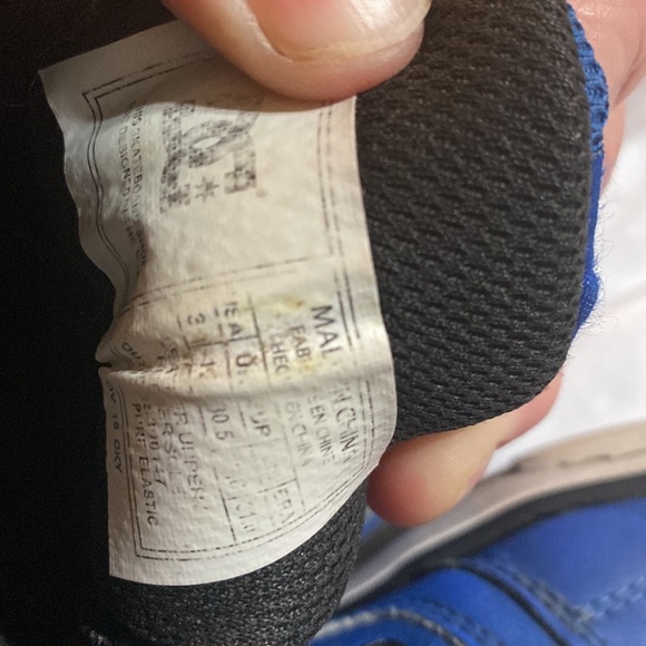 Kids DC shoes size 13 - Picture 5 of 7